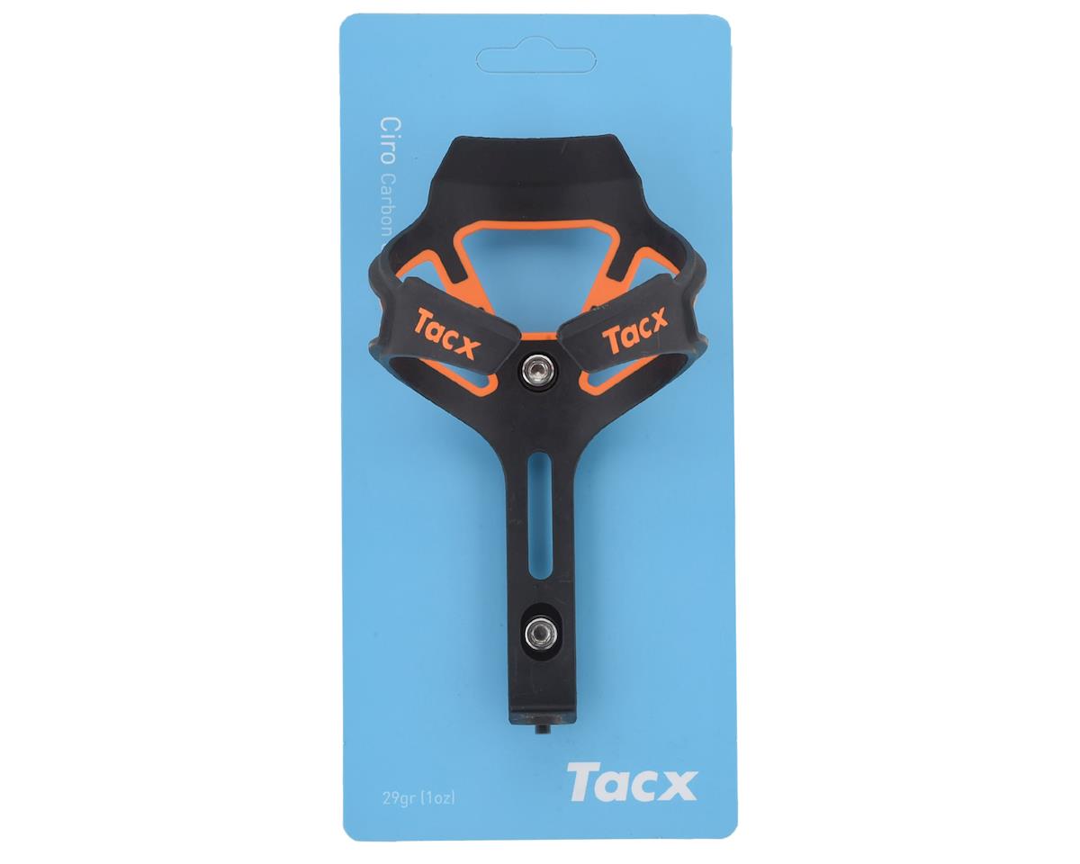 Garmin Tacx Ciro Carbon Water Bottle Cage Matte Orange Performance Bicycle 8761